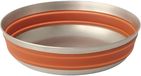 Sea To Summit Detour L Stainless Steel Opvouwbare Kom Oranje