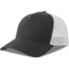 Atlantis Headwear Rapper Cotton-S Cap AT535 - DARK GREY/WHITE - One size