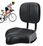 Siège de vélo confortable avec support dorsal pour tricycle
