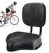 Siège de vélo confortable avec support dorsal pour tricycle