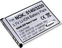 Connect 3000 BL-5B Camera-accu Vervangt originele accu BL-5B 3.7 V 650 mAh