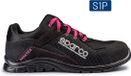Sparco PRACTICE JODY - Lichtgewicht veiligheidsschoen S1PL - Zwart-Roze - Maat 42