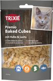 Trixie Premio Baked Cubes - Kip en Zalm - Glutenvrij, 50g