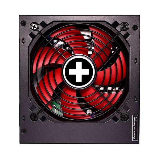 Xilence XN225 650W 80 Plus Bronze Niet-modulair Zwart, Rood
