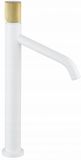 Mexen Rumba One mitigeur haut, blanc/or