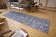 Nouristan Tapijtloper Alexandria Blauw 80 x 200 cm