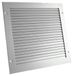 RS PRO 32 mm parallel aluminium rooster zilver, 344 x 344 x 17 mm