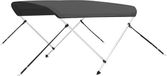 vidaXL Biminitop - 2-boogs - 180x130x110 cm - Anthracite