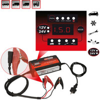 KS Tools 12V + 24V SMARTcharger High Frequency Battery Charger 25A/12.5A