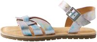 Next - Meisjes - Leren geweven sandalen - Pastel Metallic