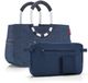 Reisenthel Loopshopper M Shopper - 12L - Herringbone Donkerblauw