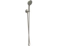 IVY Glijstangset met Handdouche Verstelbaar 3 Standen - Doucheslang 150 cm - Geborsteld Nickel PVD