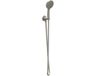 IVY Glijstangset met Handdouche Verstelbaar 3 Standen - Doucheslang 150 cm - Geborsteld Nickel PVD