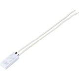 TRU COMPONENTS TB05-BB5D-100 Surveillance de température 0 à +160 °C Radiale filaire 1x NC