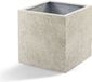 Green Bubble Pot Grigio Cube Antique White