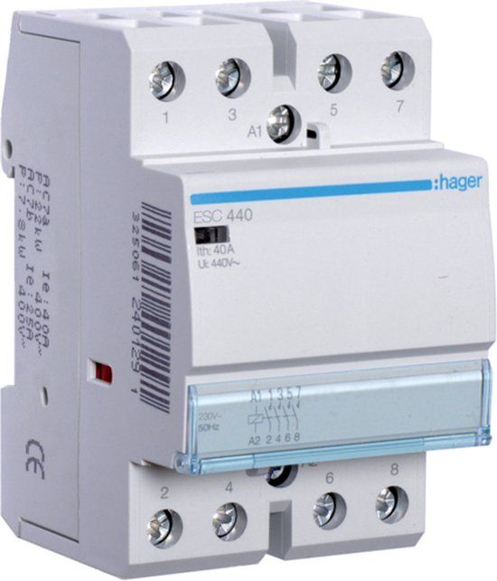 Hager Magn.Sch. 40A 4M 230V Esc440