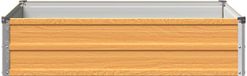 vidaXL Jardinière surélevée bois naturel 100 x 80 x 24 cm