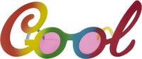 Folat - Regenboogkleurige Bril Cool
