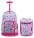 Sac à dos pour enfants, complet avec boîte à lunch assortie et poignée