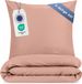 Blumtal Dekbedovertrek Microvezel Nova - 2 x Dekbedovertrek Eenpersoons 135 x 200 cm - 2 x Kussensloop 80 x 80 cm - Roze