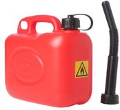 Merkloos / Sans marque Billiet Vanlaere NV Jerrycan Rood 5l - Brandstof (set van 10)