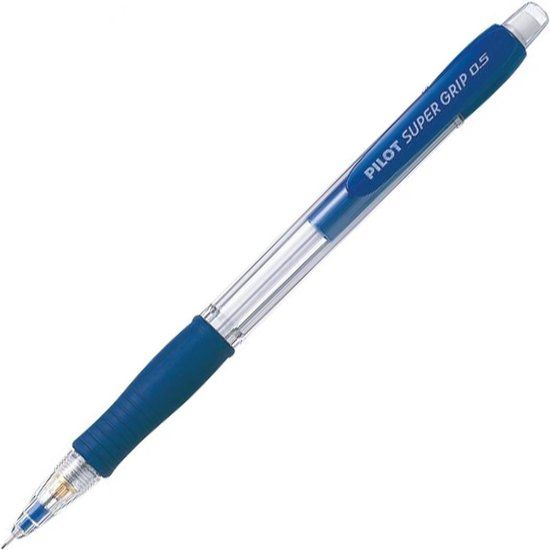 Pilot Super Grip - 0.5mm Vulpotlood - Blauwe body