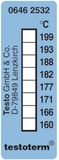 TESTO testoterm Temperatuurmeetstrip 161 tot 204 °C Inhoud 10 stuk(s)