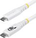 StarTech.com 2m USB4 Kabel, 20Gbps, 240W PD EPR, 4K 120Hz, Wit
