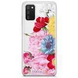 ERT GROUP mobiel telefoonhoesje voor Samsung A03S Babaco patroon Flowers 056