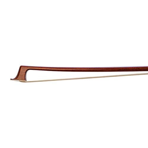 Stentor Altviool Boog, Pernambuco Stick, Zilver Gemonteerde Ebbenhouten Kikker, Peccate Model