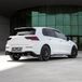 Oneway Achterbumperskirt (Diffuser) compatibel met Volkswagen Golf VIII HB GTI 2020- - Glanzend zwart