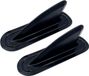 HORCONDORM S.R.L. 2-delige kajakvin/skeg van PVC met middenvin, Noir