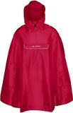 VAUDE Valdipino Poncho Regenponcho Unisex Rood L