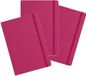 Bellatio Design Notitieboekje - 3x - A5 formaat - met elastiek - roze - 100 pagina - schriften