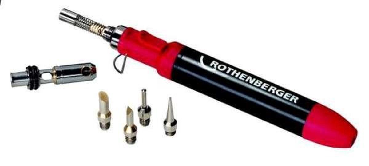 Rothenberger gassoldeerbrander Micropen set 1300 graden