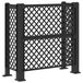 Poubelle Trellis Anthracite 123 x 47 x 114 cm PP