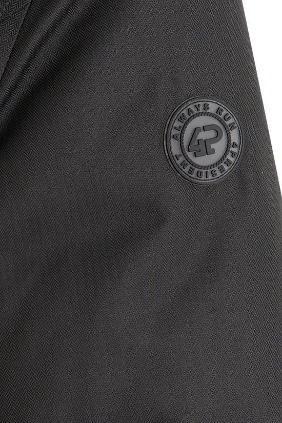 4PRESIDENT Perry Grey Parka met capuchon voor kinderen - Polyester - Grijs - Maat 110