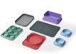 MasterClass Set de moules à pâtisserie en silicone | Antiadhésif | 7 pièces