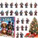 Merkloos / Sans marque oCreon Kerst Puppy Hanger Adventskalender 2024 - 24 Dagen Aftellen voor Kattenliefhebbers