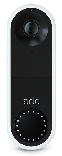 Arlo Essential Draadloze Video Deurbel - Zwart, Wit