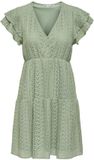 ONLY - ONLHELENA LACE CAPSL DRESS WVN NOOS Jurk Jadeite