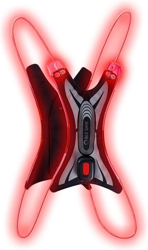 Bee Safe Led Vest USB Spider