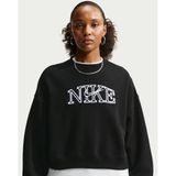 Nike Studio Fleece Sweater Met Logo - Zwart