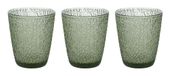 Tognana Porcellane Tognana Davor waterglas Groen 3 stuk(s) 280 ml