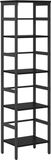 vidaXL Boekenplank - 4-laags - 40 x 29.5 x 115 cm - Bewerkt hout - Zwart Eiken