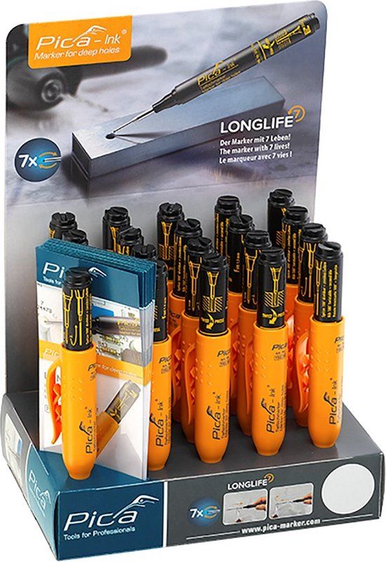 Pica 150/20 Markeerstift - Zwart - PI15020S