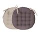 Atout Ciel Ronde stoelbekleding, tweekleurig, D. 40 cm, taupe/antraciet