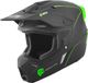 FC-Moto Merkur Straight Motorcross helm - Zwart/groen - Maat L