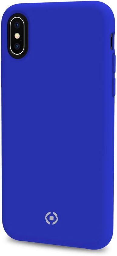 Celly - iPhone XS Max Hoesje - Blauw - Back Case