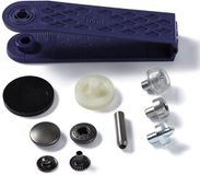 Prym Naaivrijdrukknopen ANORAK 15 mm oudijzer 10 st.